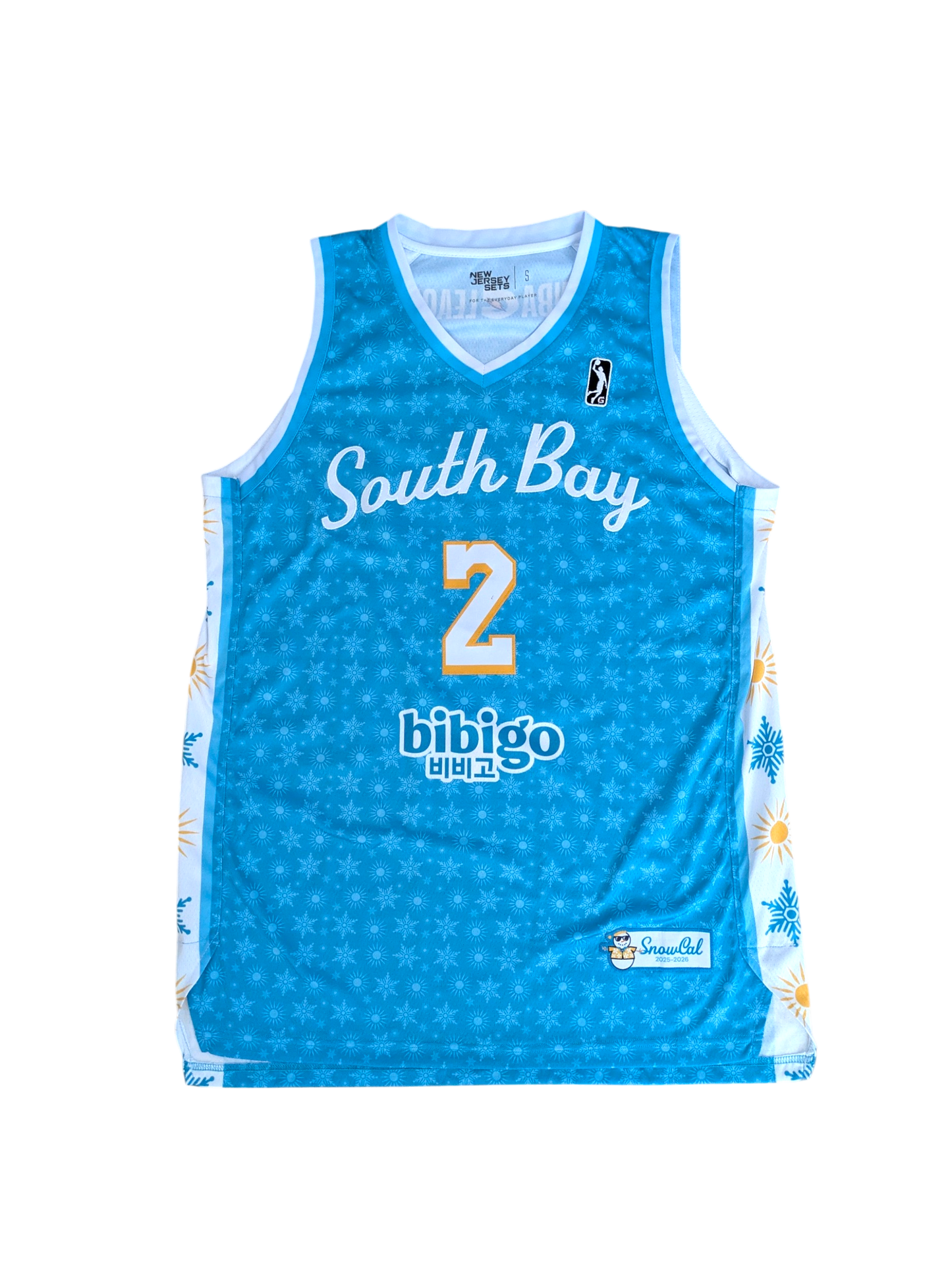South Bay Lakers Theme Night G League Jersey signed by RJ Davis