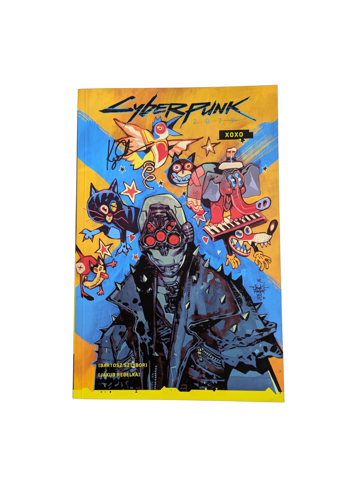 Comic Book DE Cyberpunk 2077 - XOXO signed by Kaja Chan