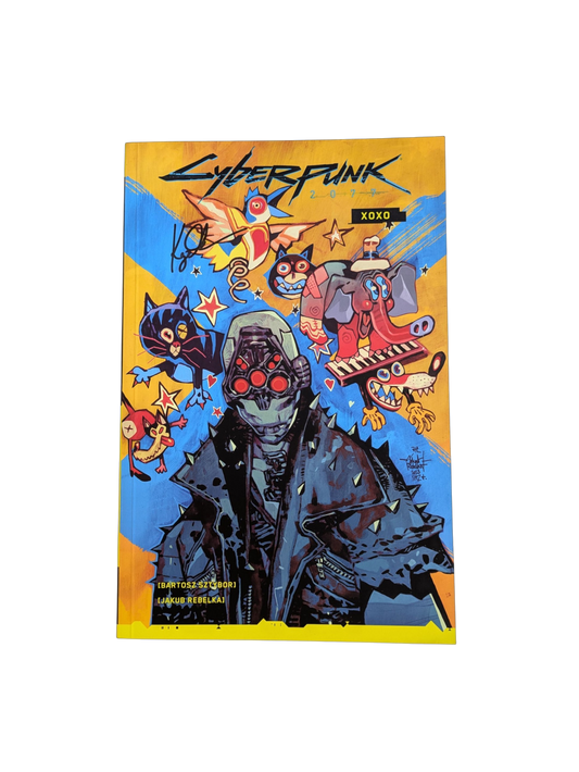 Comic Book DE Cyberpunk 2077 - XOXO signed by Kaja Chan