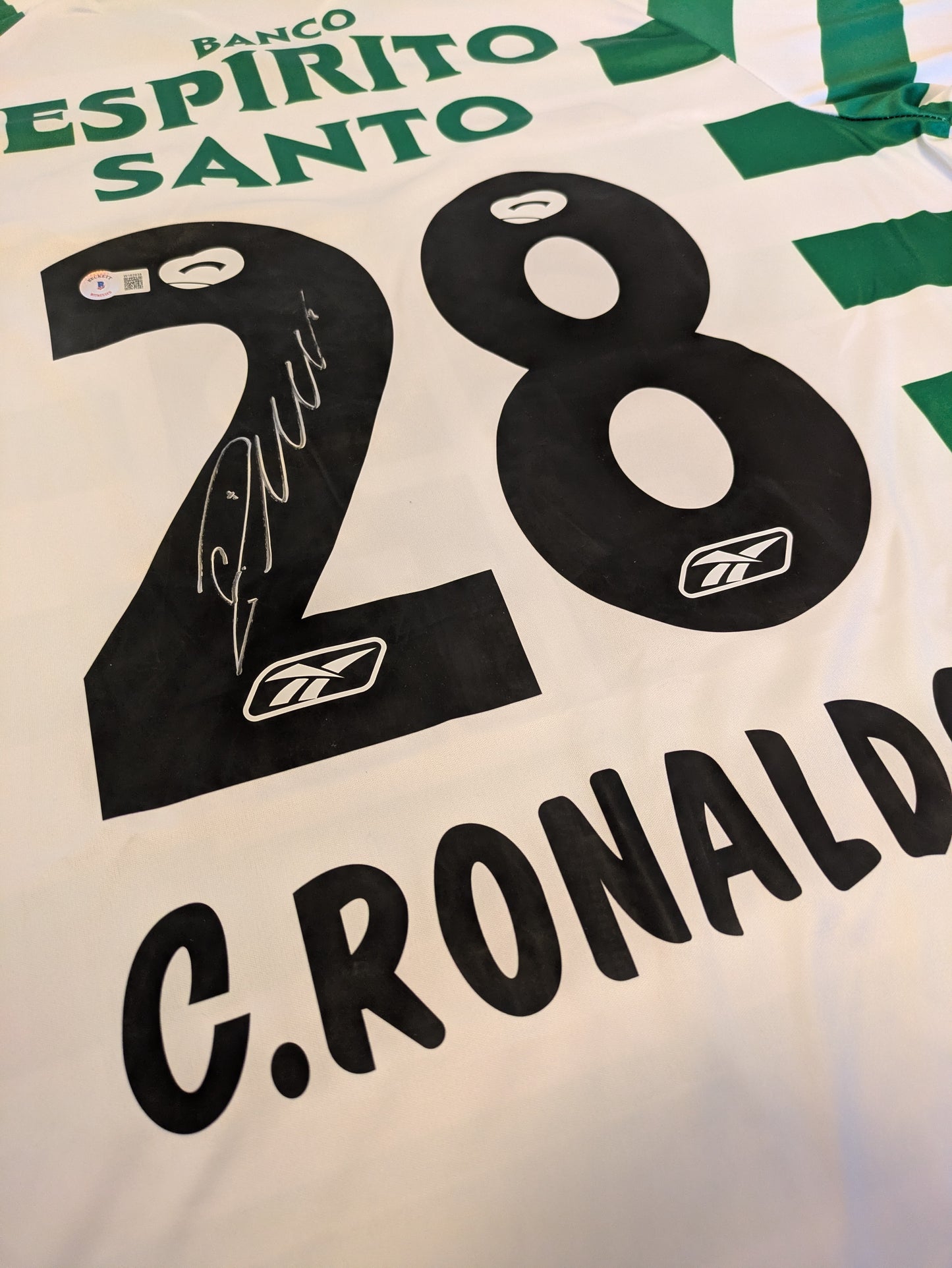 Sporting CP Football Legend Cristiano Ronaldo Rookie signed Jersey