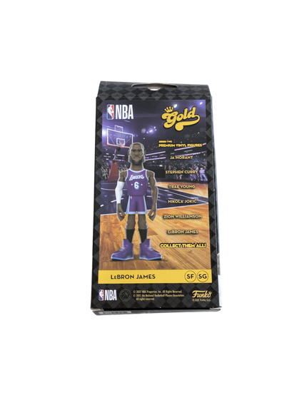 Funko Pop NBA LeBron James City Edition Jersey Vinyl Action Figure