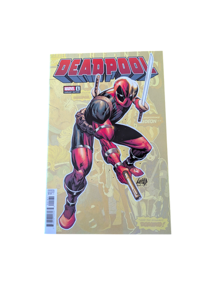 Marvel 1 Deadpool Second Printing Comic Book