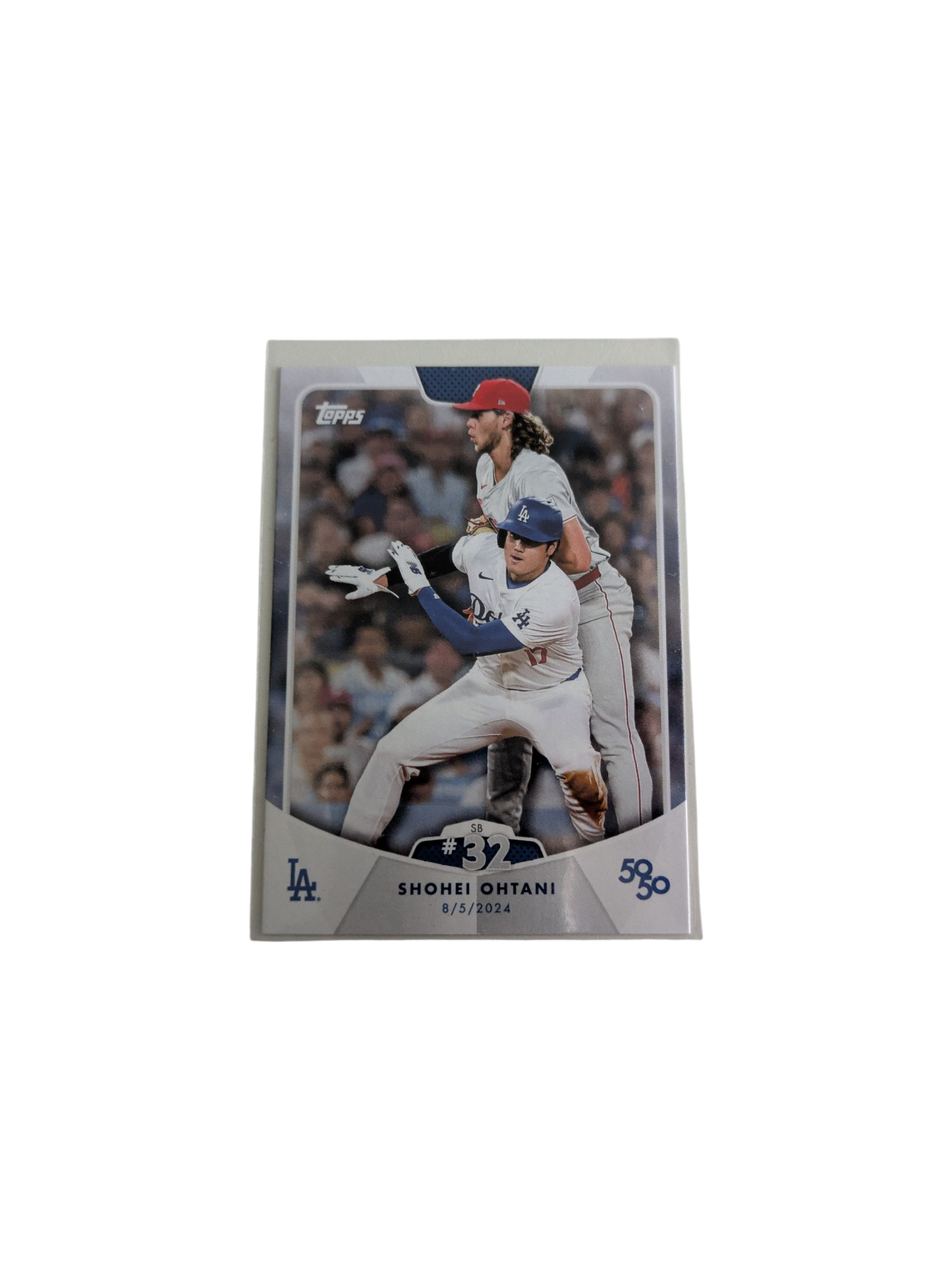 2024 Topps Los Angeles Dodgers Shohei Ohtani 50/50 SB #32 Card