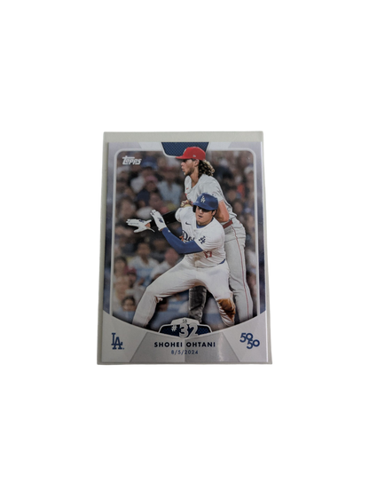 2024 Topps Los Angeles Dodgers Shohei Ohtani 50/50 SB #32 Card