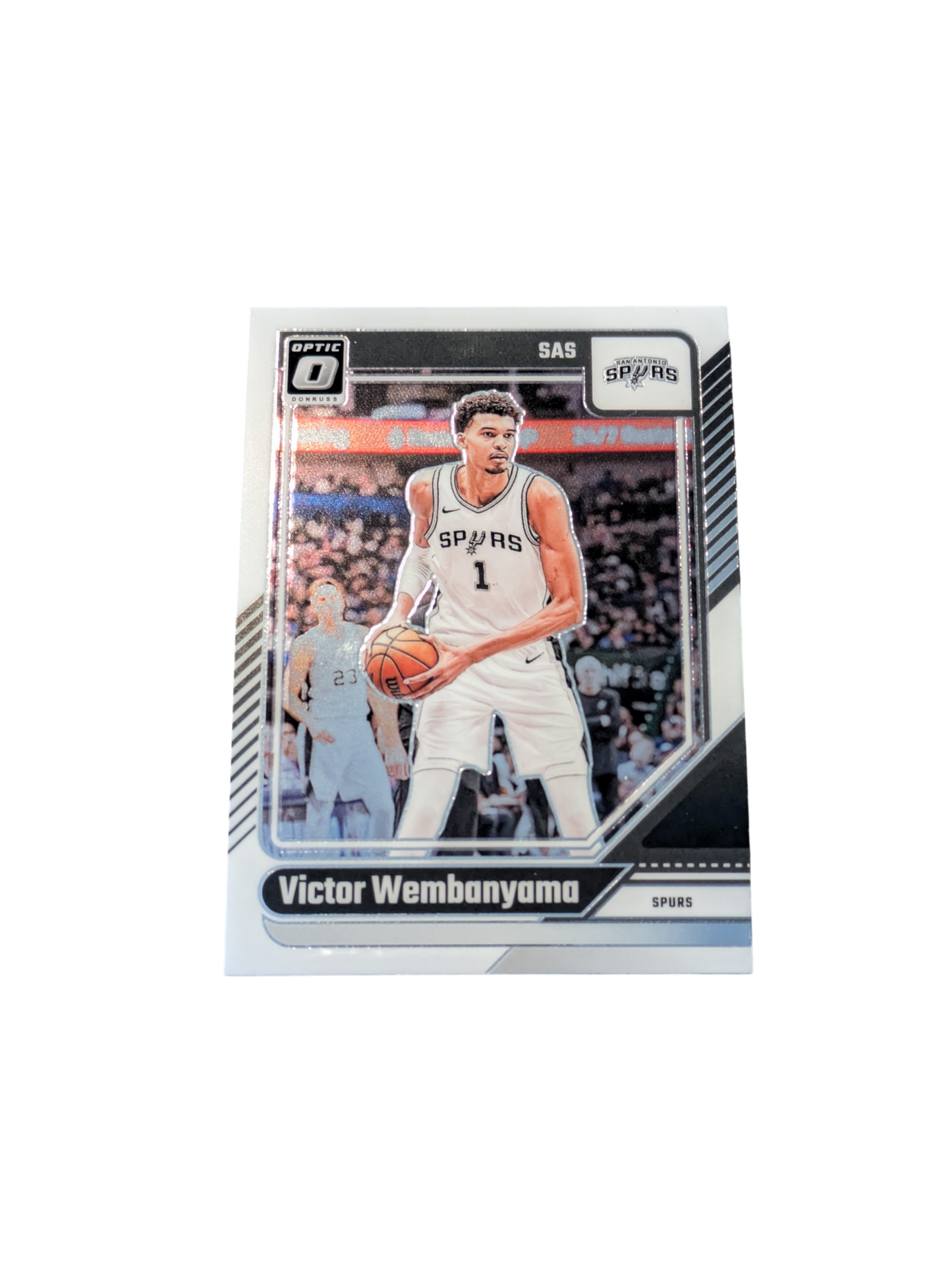 2024 Panini Donruss Optic 0 San Antonio Spurs Victor Wembanyama #45 card