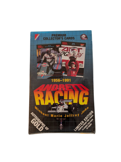 1992 Collect-a-Card Andretti Racing Collector's Cards Hobby Box