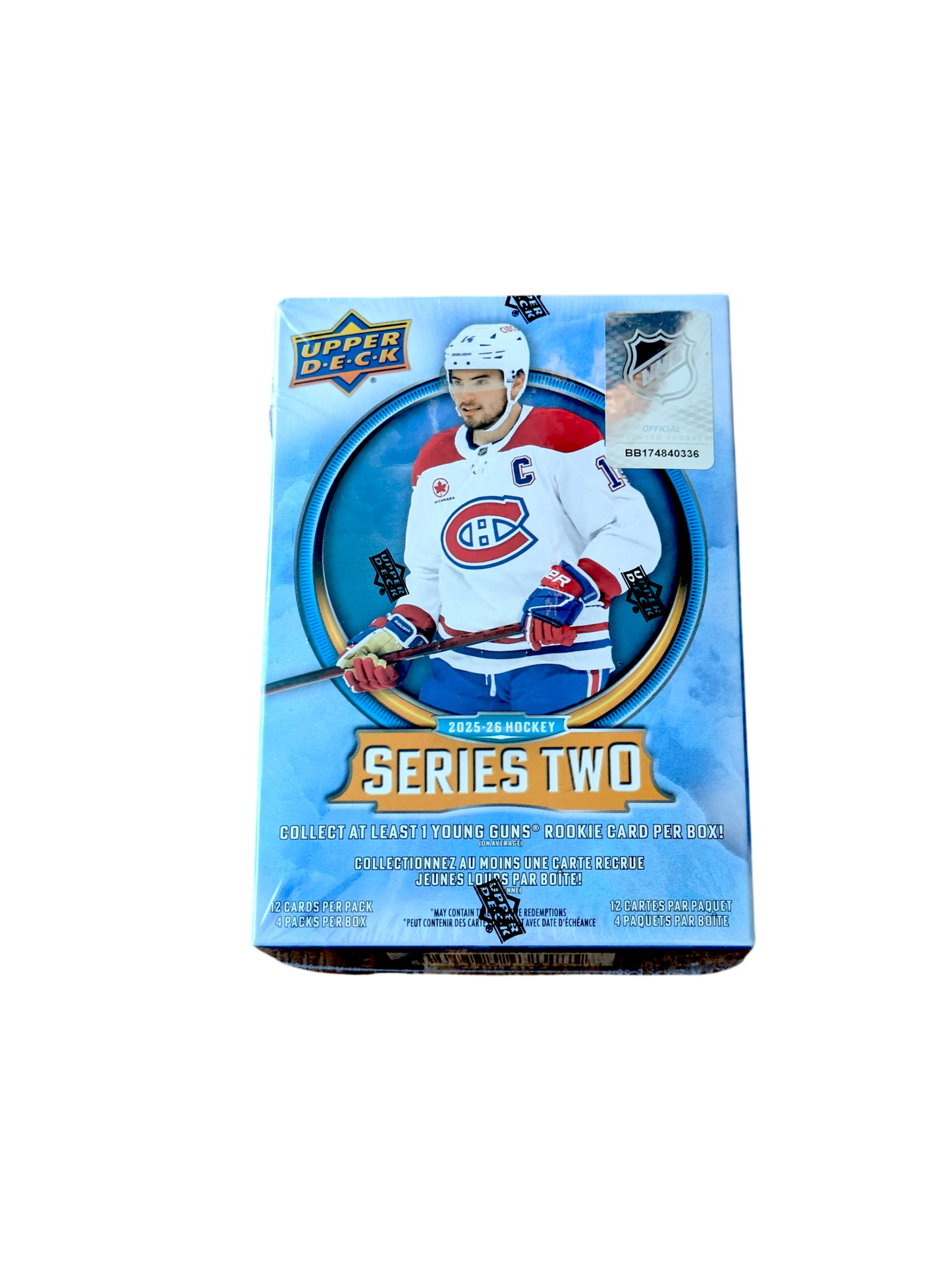 2025-26 Upper Deck NHL Series 2 Hockey Blaster Box