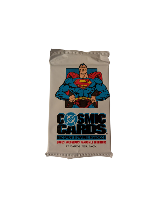 1991 Impel DC Comics Cosmic Cards Superman Cover Pack