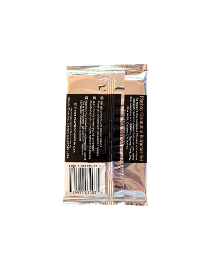 1995 Playboy Chromium Cover Cards Pack