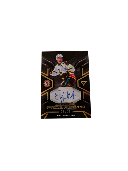 2026 SportZoo National League Prime Prospects GSHC Eric Schneller 30/35 Auto card