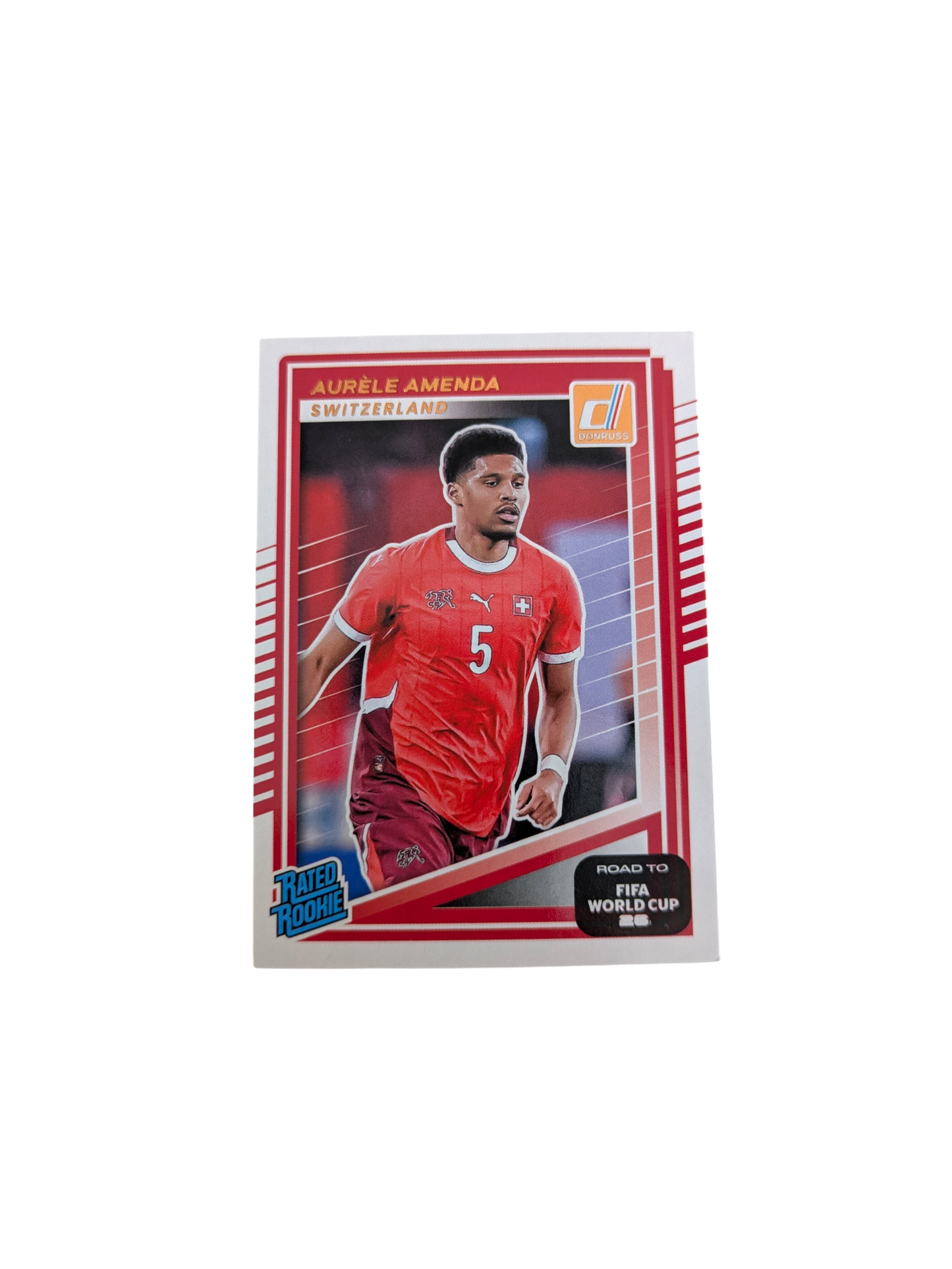 2025-26 Panini Donruss Road to World Cup Switzerland Aurele Amenda #248 Rookie card