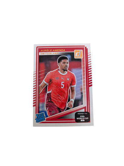 2025-26 Panini Donruss Road to World Cup Switzerland Aurele Amenda #248 Rookie card