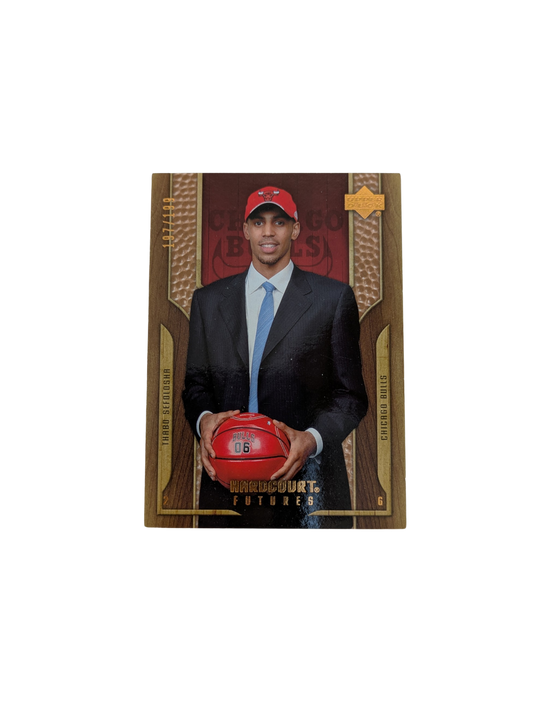 2006 Upper Deck Hardcourt Futures Chicago Bulls Thabo Sefolosha 197/199 Draft card