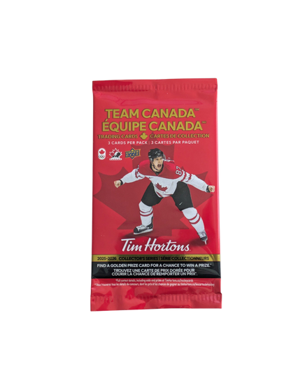 2025-2026 Upper Deck Tim Hortons Team Canada Pack