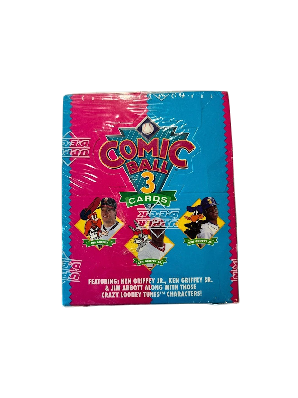 1992 Upper Deck Looney Tunes Comic Ball 3 Baseball Hobby Box