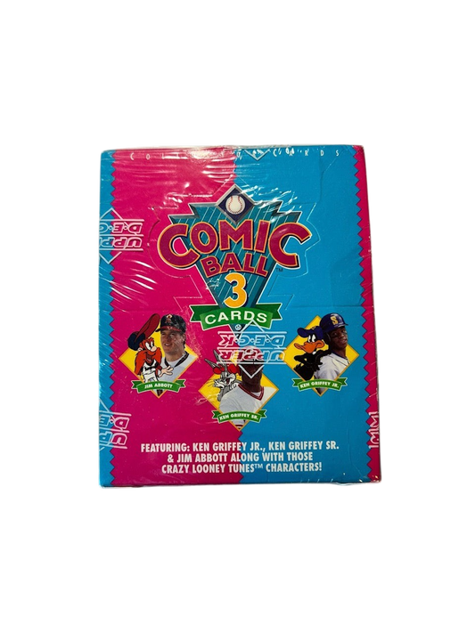 1992 Upper Deck Looney Tunes Comic Ball 3 Baseball Hobby Box