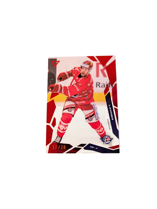 2026 SportZoo National League Rapperswil Dominic Lammer 17/20 Red card