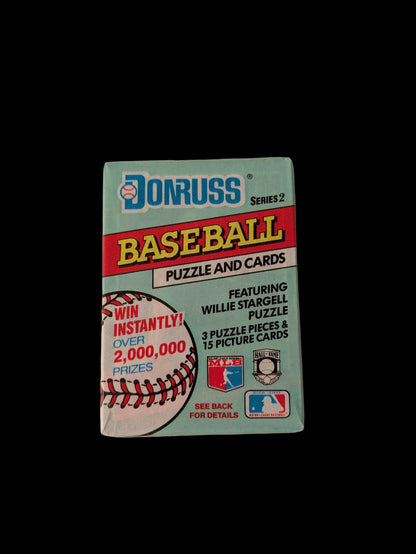 1991 Donruss MLB Baseball Puzzle & Cards Series 2 Pack