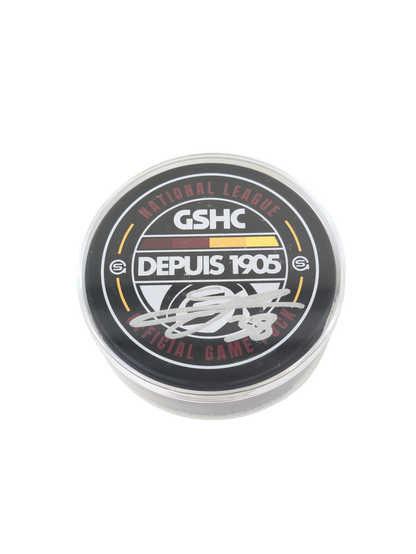 Genève-Servette HC Stéphane Charlin signed NL Puck