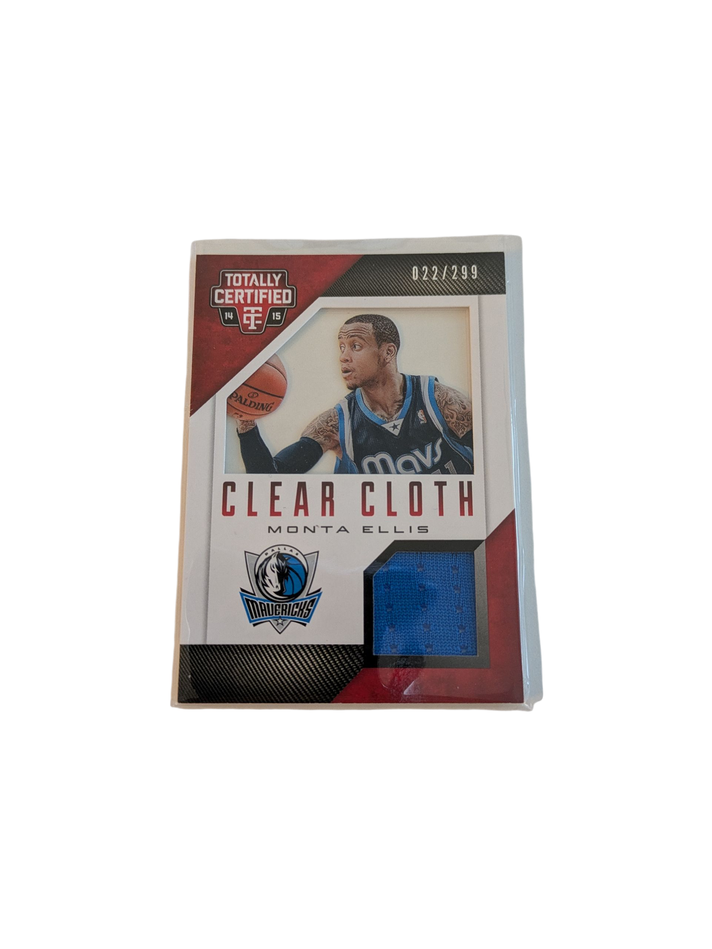2014 Panini Totally Certified Dallas Mavericks Monta Ellis Patch Card