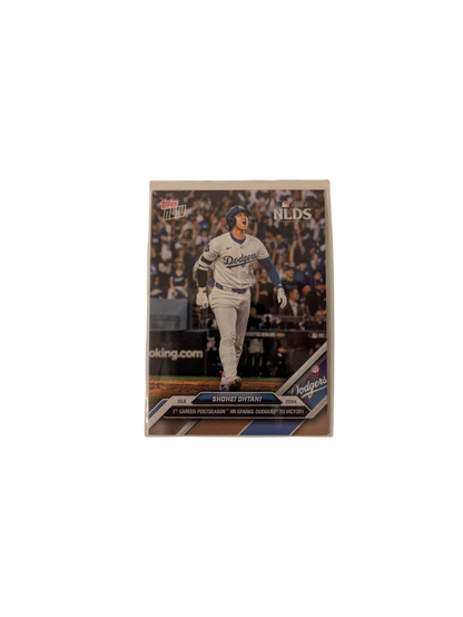 2024 Topps Now Los Angeles Dodgers Shohei Ohtani NLDS Card