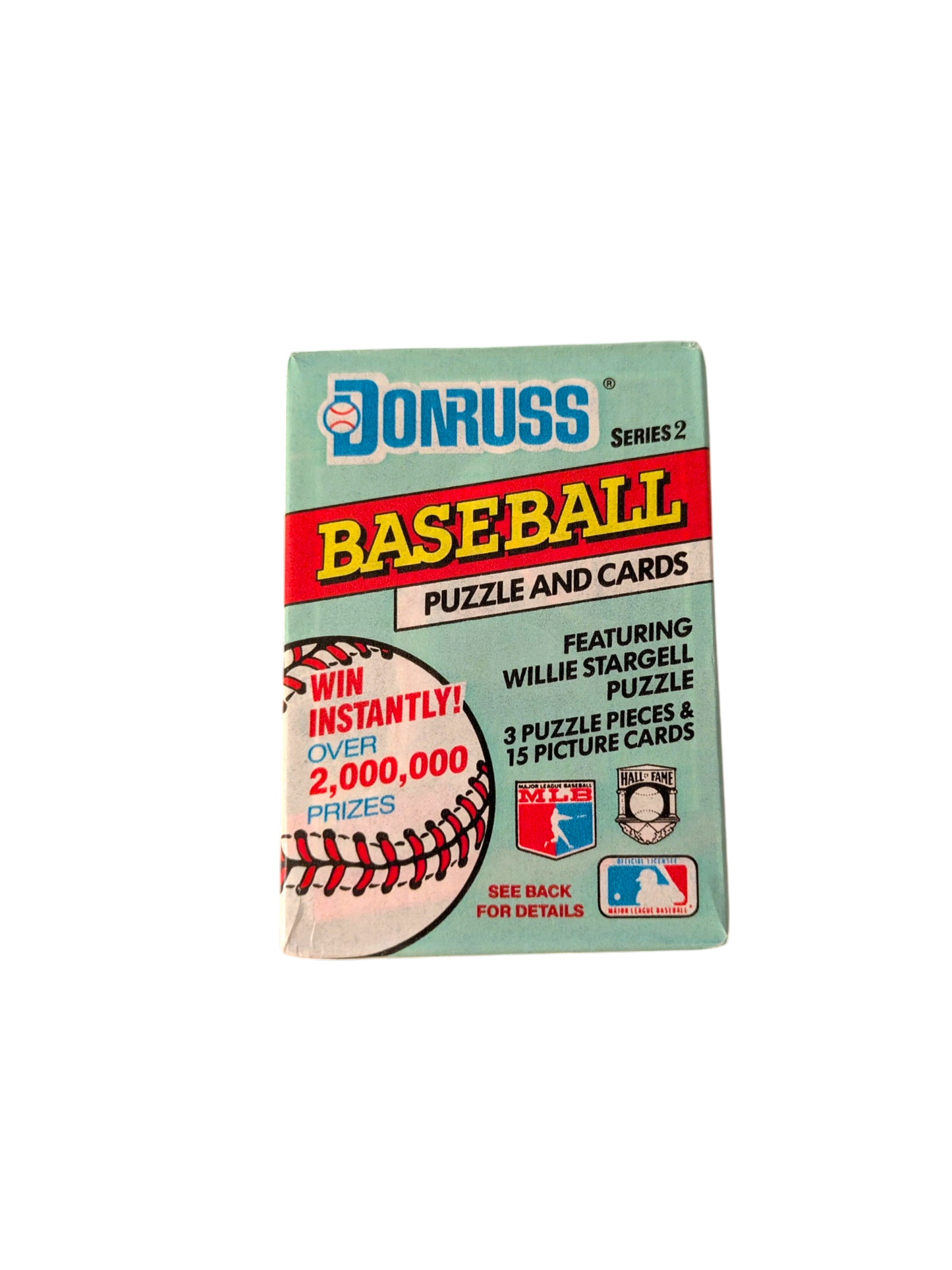 1991 Donruss MLB Baseball Puzzle & Cards Series 2 Pack