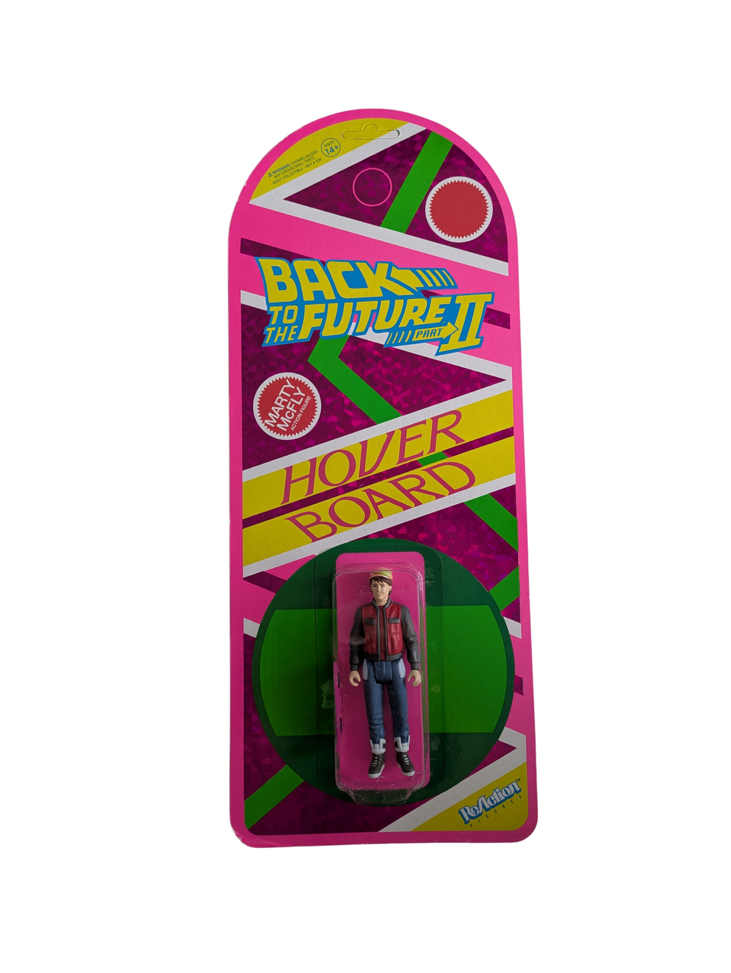 Super 7 Back to the Future 2 Marty McFly Hover Board Action Figure