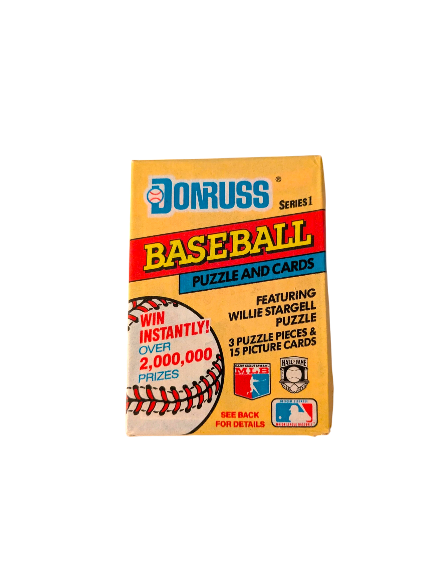 1991 Donruss MLB Baseball Puzzle & Cards Series 1 Pack