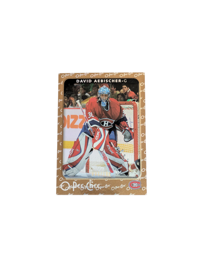 2004 Upper Deck O-Pee-Chee Montreal Canadiens David Aebischer 033/100 card