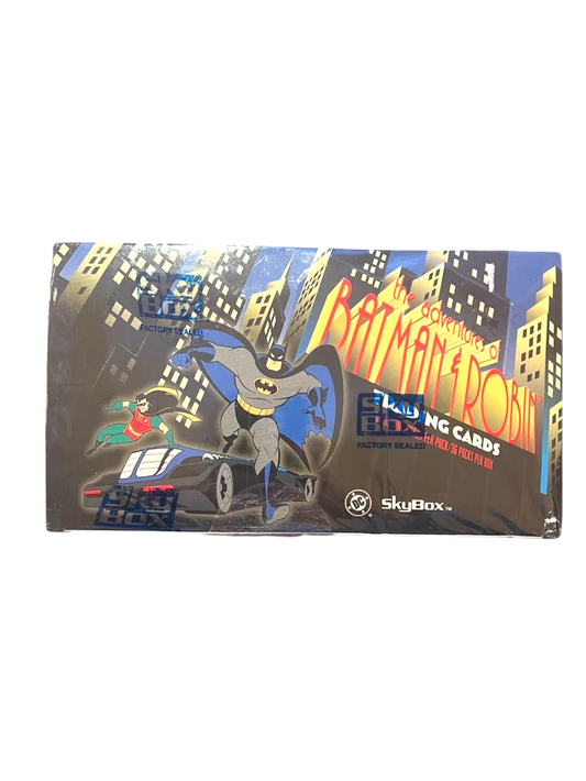 1995 Skybox The Adventures of Batman & Robin Trading Cards Hobby Box