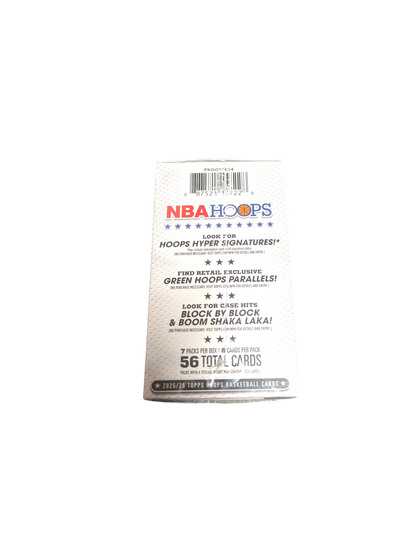 2025-26 Topps NBA Hoops Basketball Value Box