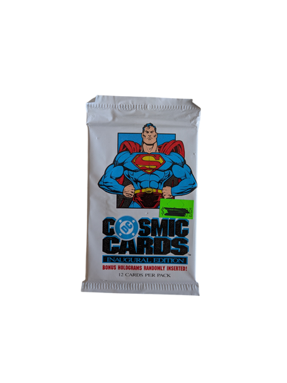 1991 Impel DC Comics Cosmic Cards Superman Cover Pack