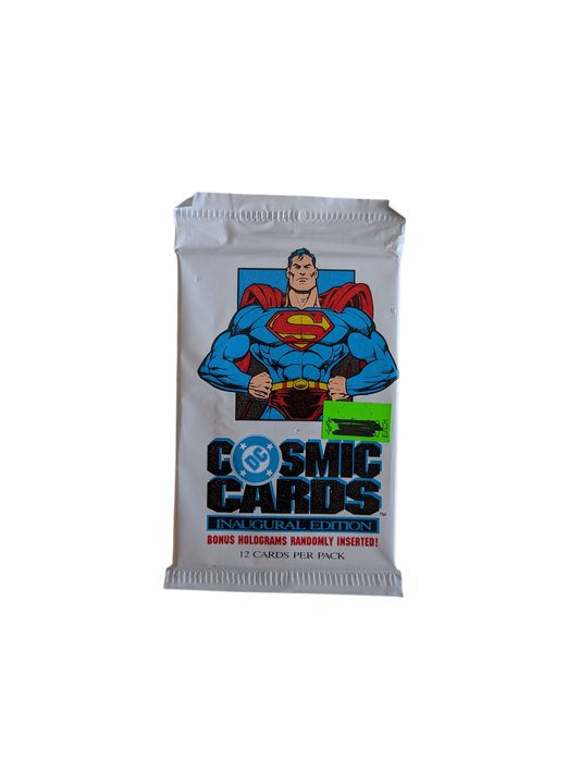 1991 Impel DC Comics Cosmic Cards Superman Cover Pack