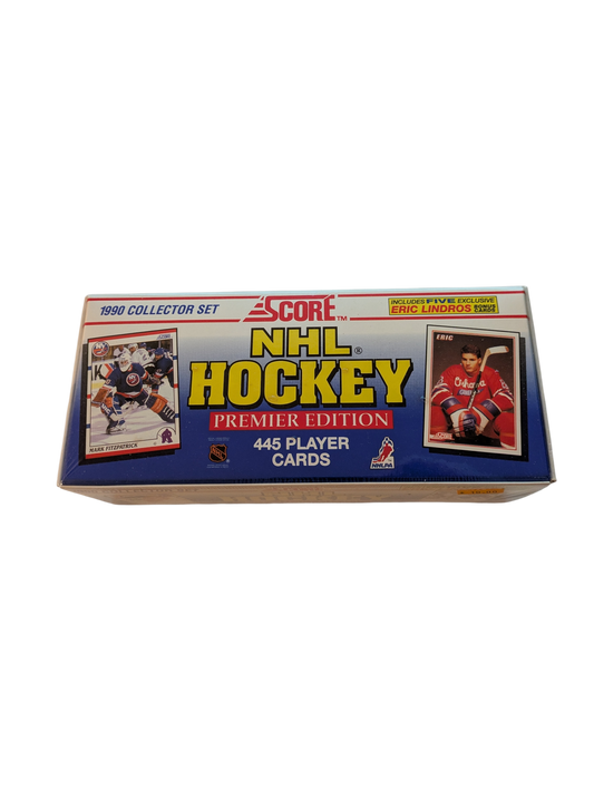 1990 Score NHL Hockey Premier Edition Collector Set Box
