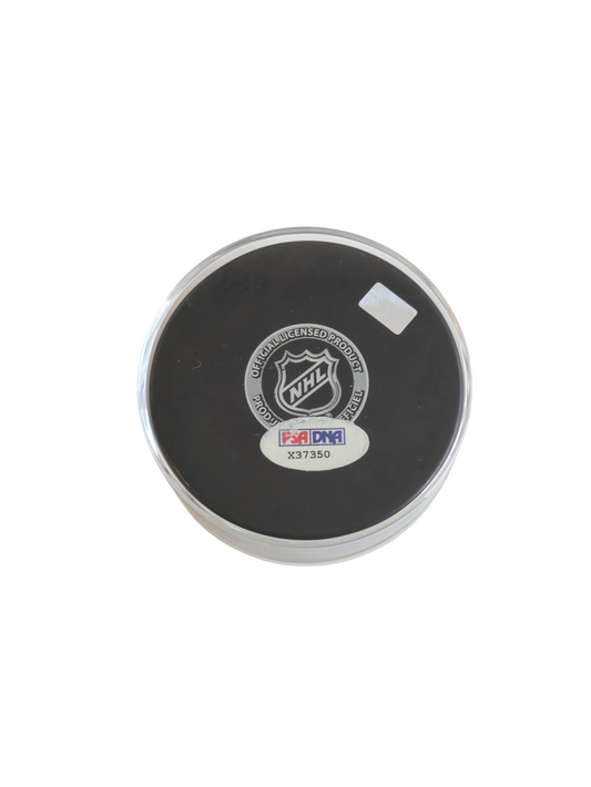 San Jose Sharks Mirco Mueller signed NHL Puck