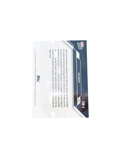 2024 Topps Now Greatest of All Time Tom Brady Recovery card