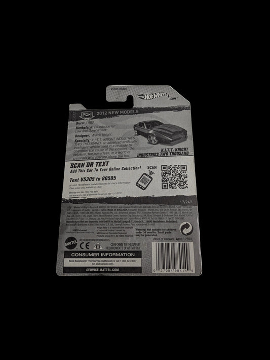 2011 Mattel Hot Wheels Knight Rider KITT Knight Industries Two Thousand Car Model