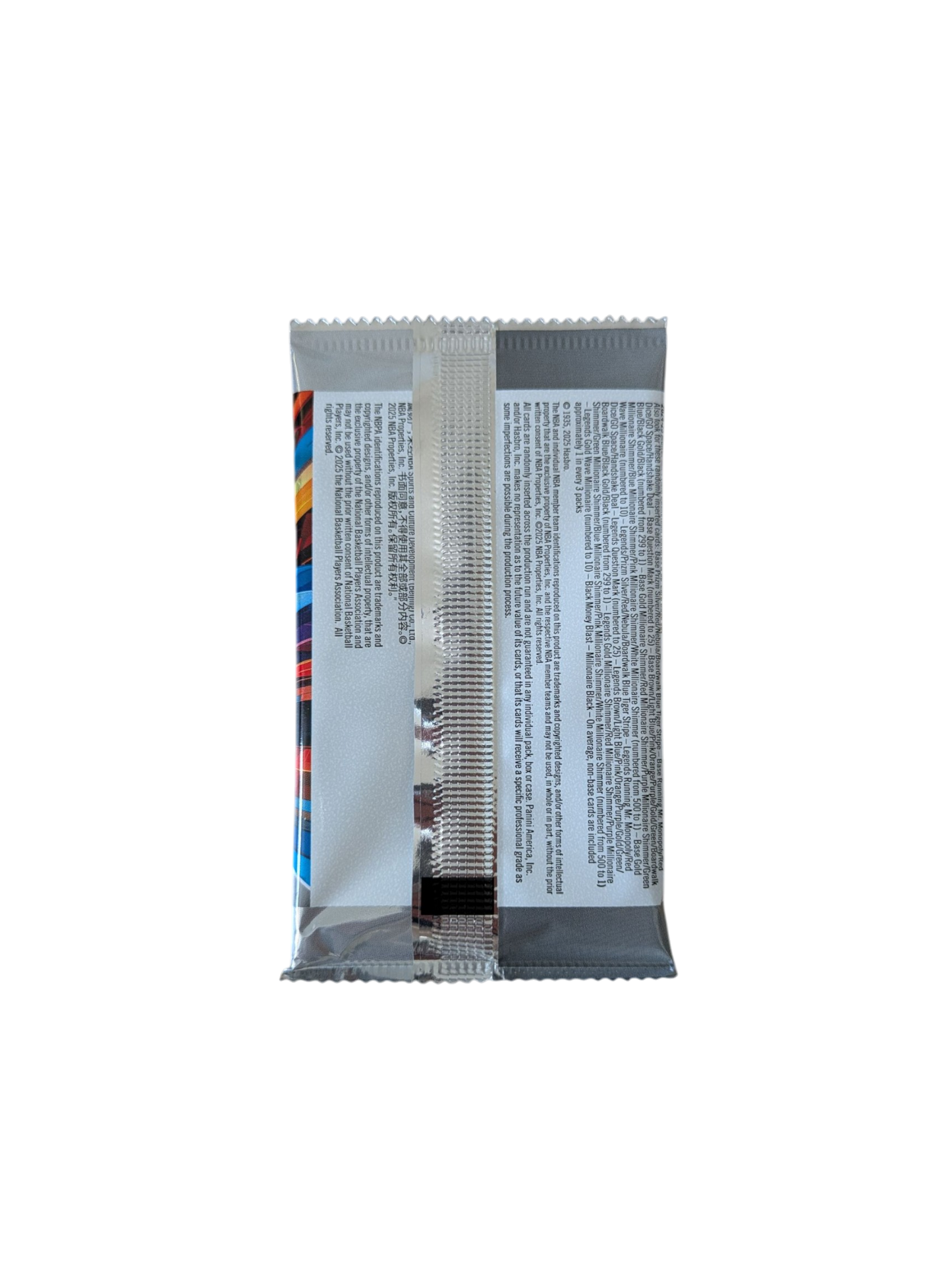 2025 Panini Prizm NBA Monopoly Basketball Blaster 2 x Pack Bundle