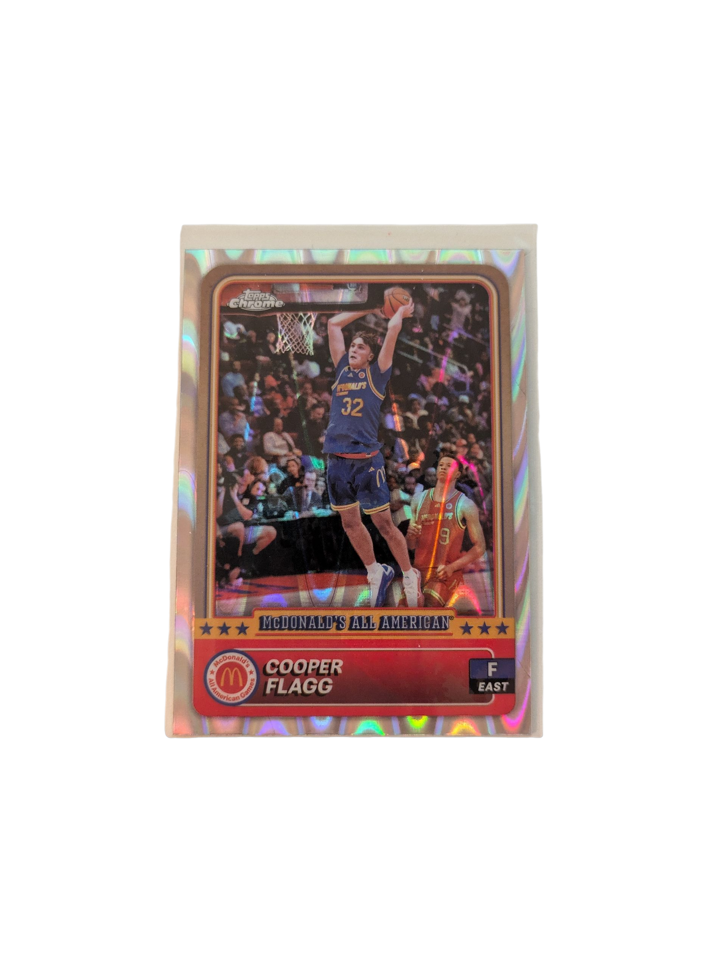 2024 Topps Chrome McDonald's All American Games Cooper Flagg #28 Refractor Card