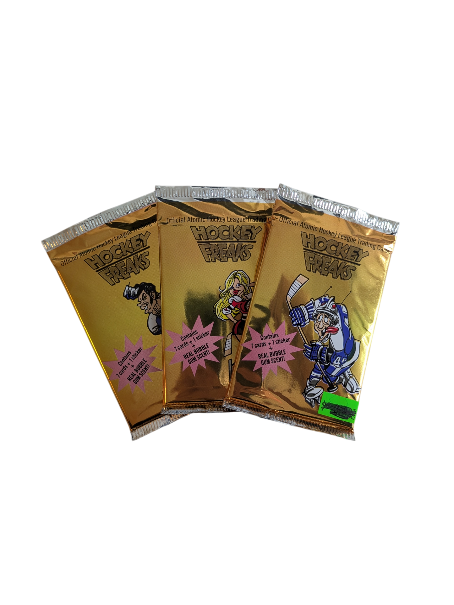 1992 Panini Action NHL Hockey Freaks Card Pack Bundle