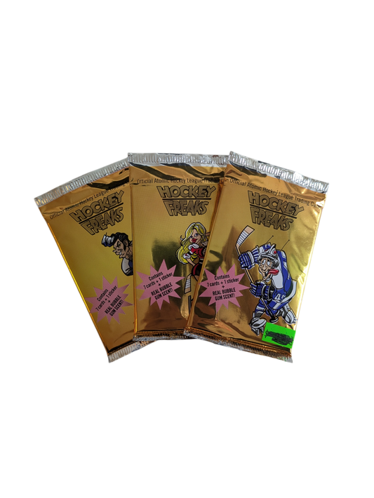 1992 Panini Action NHL Hockey Freaks Card Pack Bundle