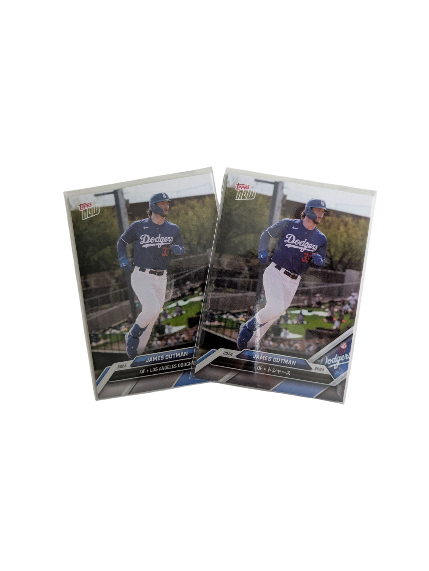 2024 Topps Now Los Angeles Dodgers James Outman EN/JP Card