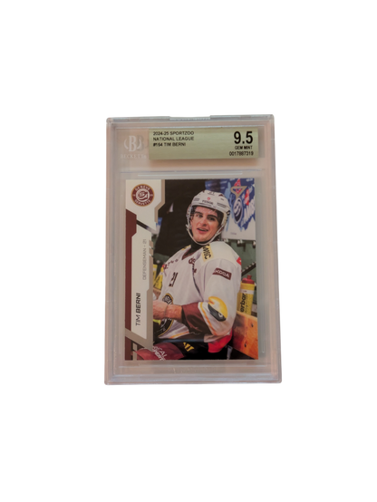 2025 SportZoo National League Tim Berni #164 Beckett card
