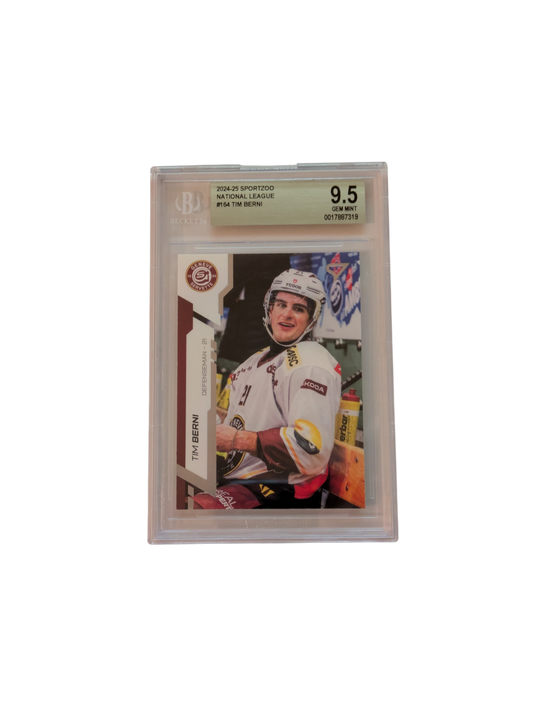 2025 SportZoo National League Tim Berni #164 Beckett card