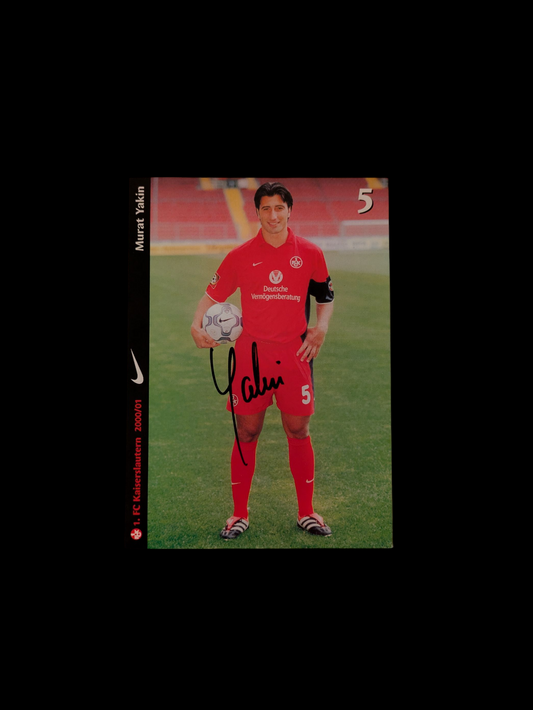 FC Kaiserslautern Football Auto Card signed by Murat Yakin
