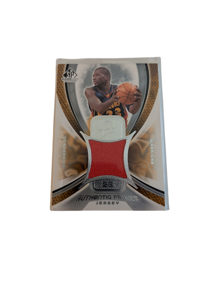 2005 Upper Deck SP Game Used Edition Golden State Warriors Jason Richardson Patch Card