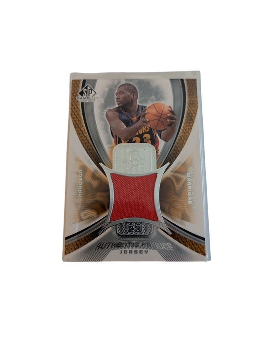 2005 Upper Deck SP Game Used Edition Golden State Warriors Jason Richardson Patch Card