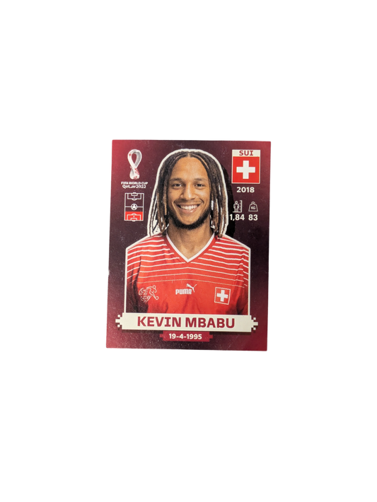 2022 Panini FIFA World Kevin Mbabu Sticker