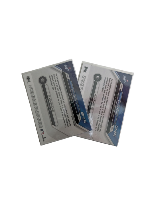 2024 Topps Now Los Angeles Dodgers Walker Buehler EN/JP Card