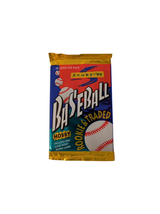 1994 Score MLB Baseball Rookie & Traded Card Hobby Pack